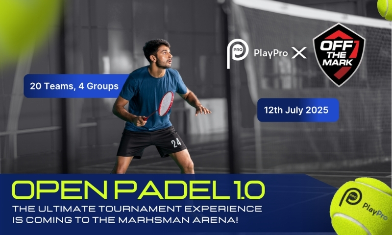 Open Padel 1.0 — The Ultimate Tournament Experience is Coming to The Marksman Arena!